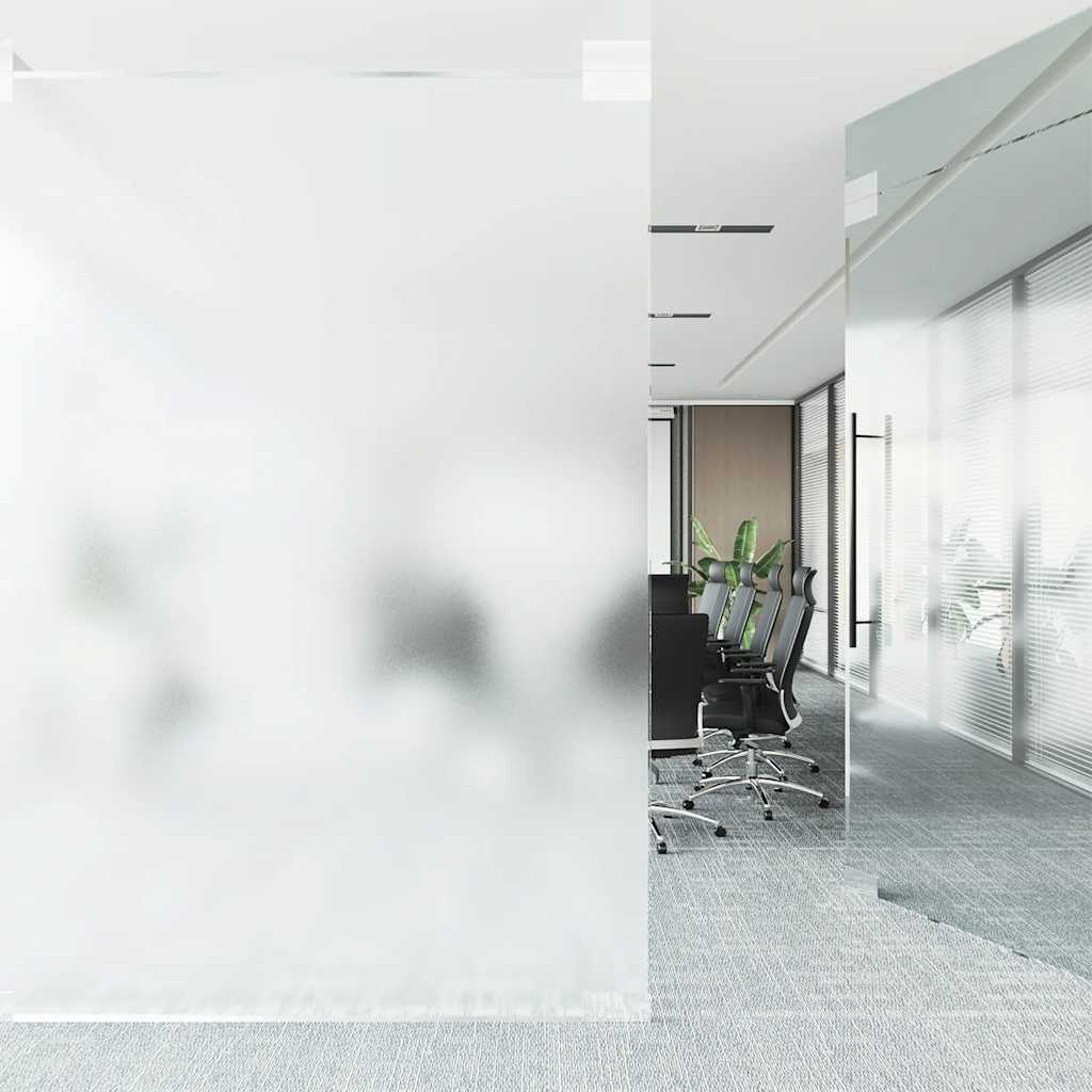 VidaXL Vinduesfilm mat PVC hvid