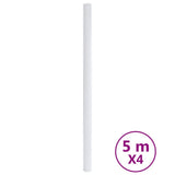 VidaXL møbelfolier selvklæbende 90x500 cm PVC mat hvid