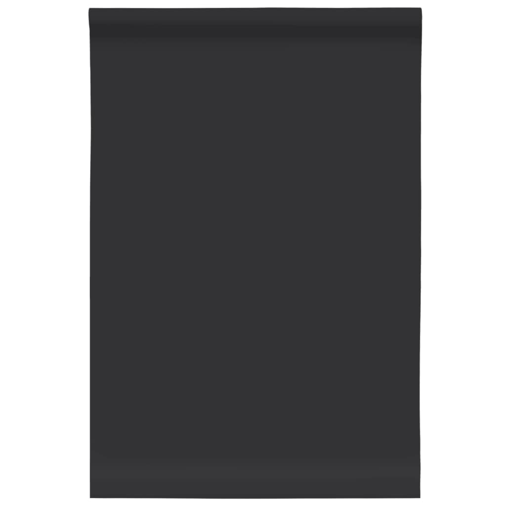 Vidaxx møbelfolier selvklæbende 90x500 cm PVC mat sort