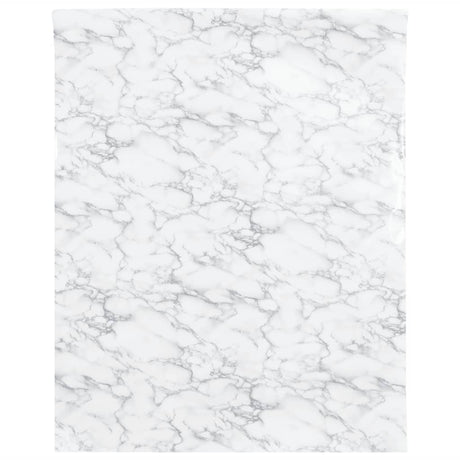 Vidaxx møbelfolier selvklæbende 90x500 cm PVC marmor hvid