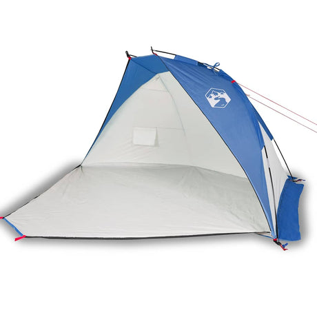 VidaXL strandtelt 268x223x125 cm 185t polyester azurblå
