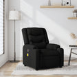 Vidaxl massagestoel met zwarte stof