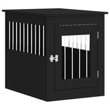 Vidaxxl hundekasse 55x75x65 cm færdig træ sort