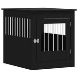 Vidaxxl hundekasse 64,5x80x71 cm færdig træ sort