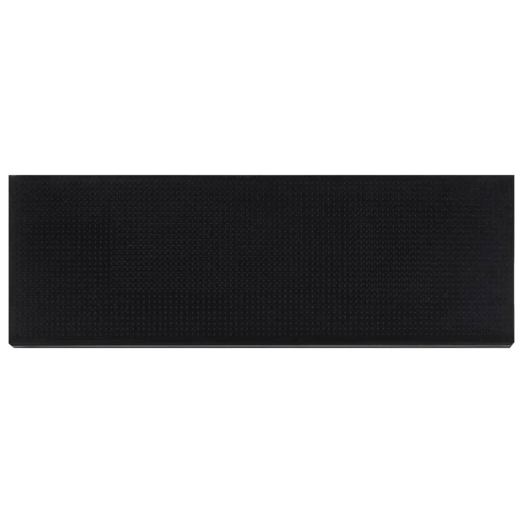 Vidaxl Stair Mats 5 St 25x75 cm gummi