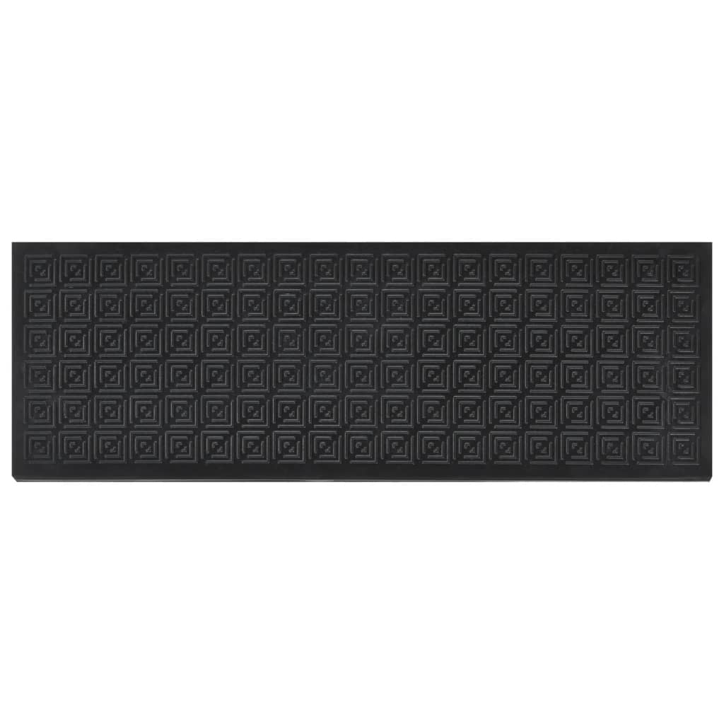 Vidaxl Stair Mats 5 St 25x75 cm gummi
