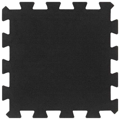 Vidaxxl gummifliser 16 stk 16 mm 30x30 cm sort