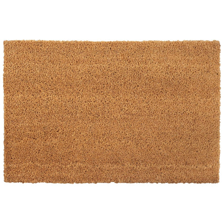 Vidaxx dørmåtter 2 stk 40x60 cm tuftet kokosfiber natur