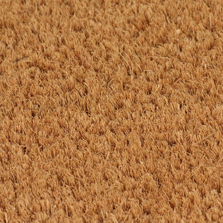 Vidaxx dørmåtte 50x80 cm tuftet kokosfiber natur