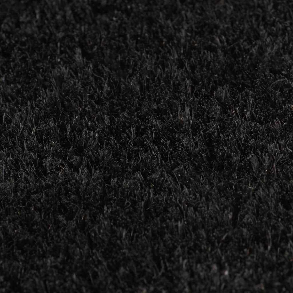 Vidaxx dørmåtter 2 stk 40x60 cm tuftet kokosfiber sort