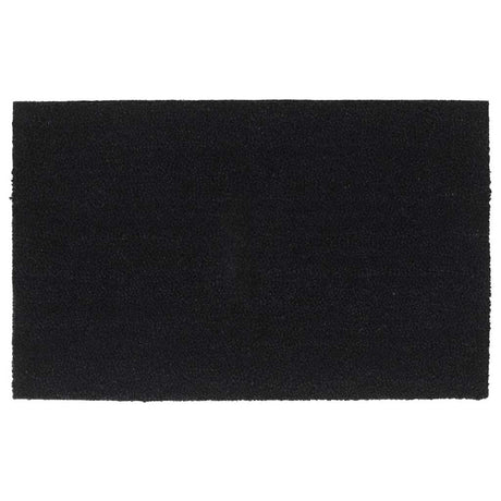 Vidaxx dørmåtte 50x80 cm tuftet kokosfiber sort