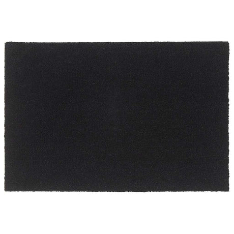 Vidaxx dørmåtte 60x90 cm tuftet kokosfiber sort