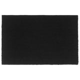 Vidaxx dørmåtte 65x100 cm tuftet kokosfiber sort