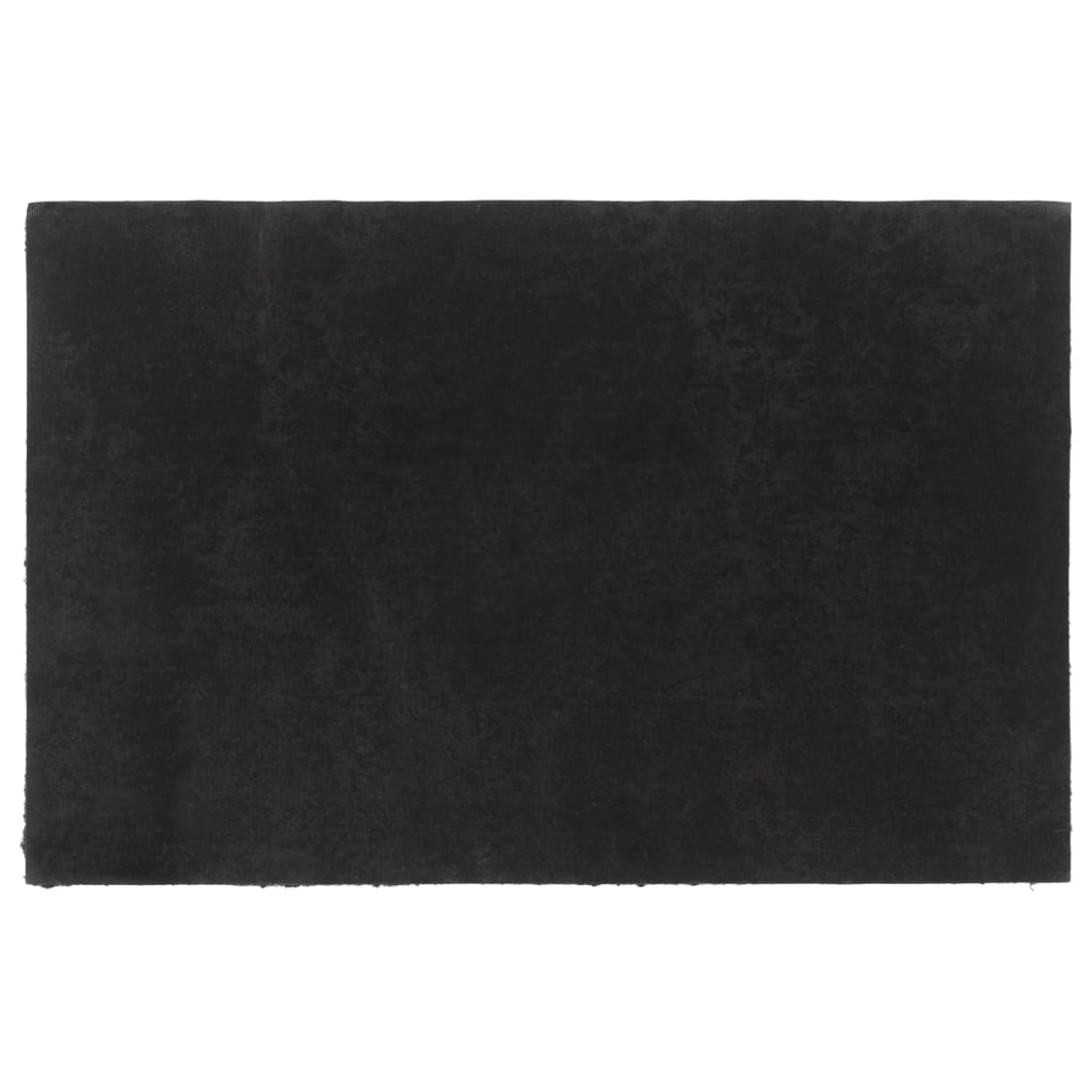 Vidaxx dørmåtte 65x100 cm tuftet kokosfiber sort