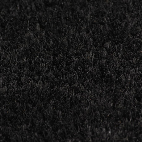 Vidaxx dørmåtte 80x100 cm tuftet kokosfiber sort