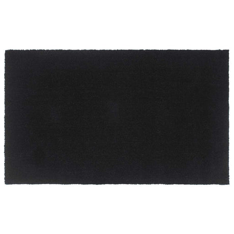 Vidaxx dørmåtte 90x150 cm tuftet kokosfiber sort