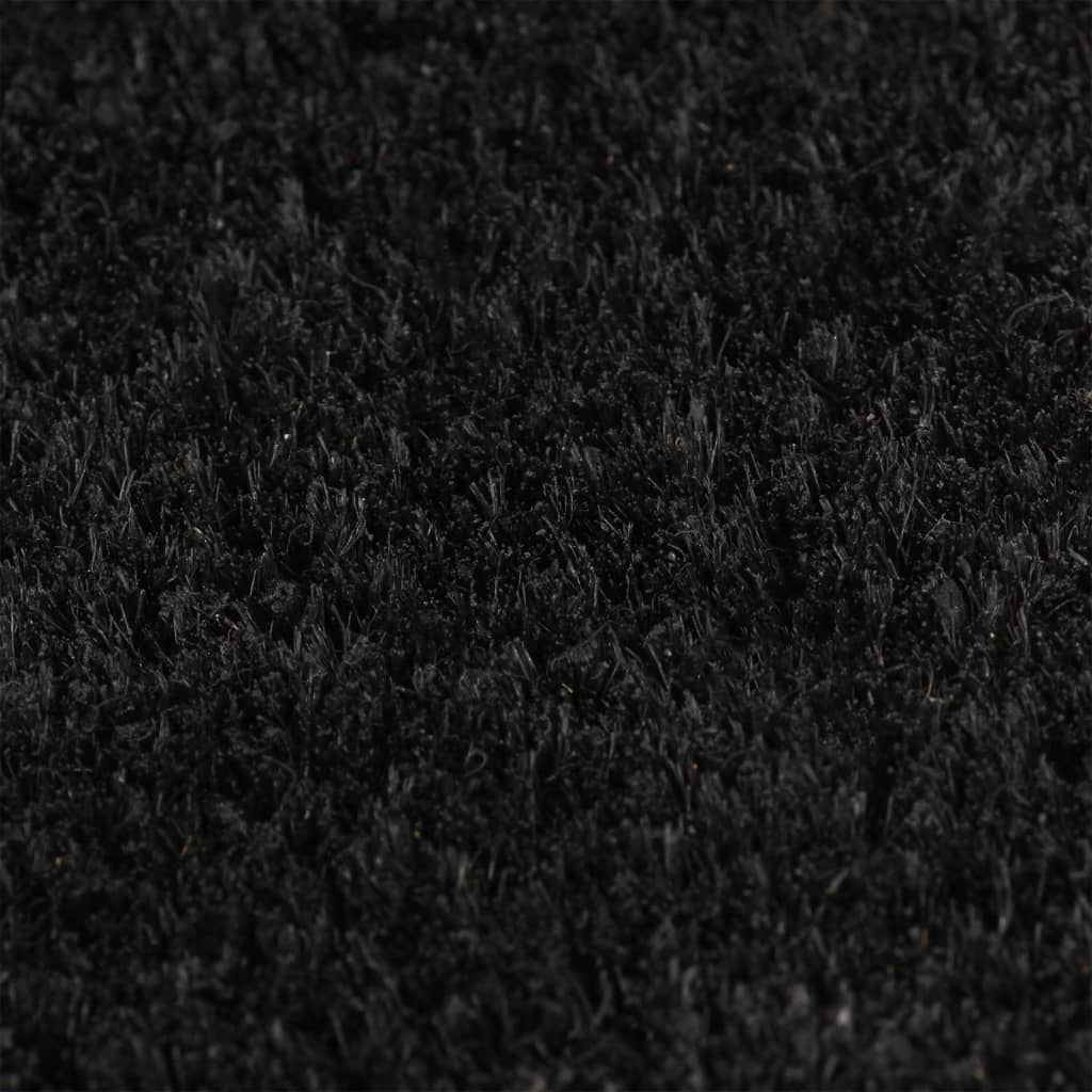 Vidaxx dørmåtte 100x300 cm tuftet kokosfiber sort