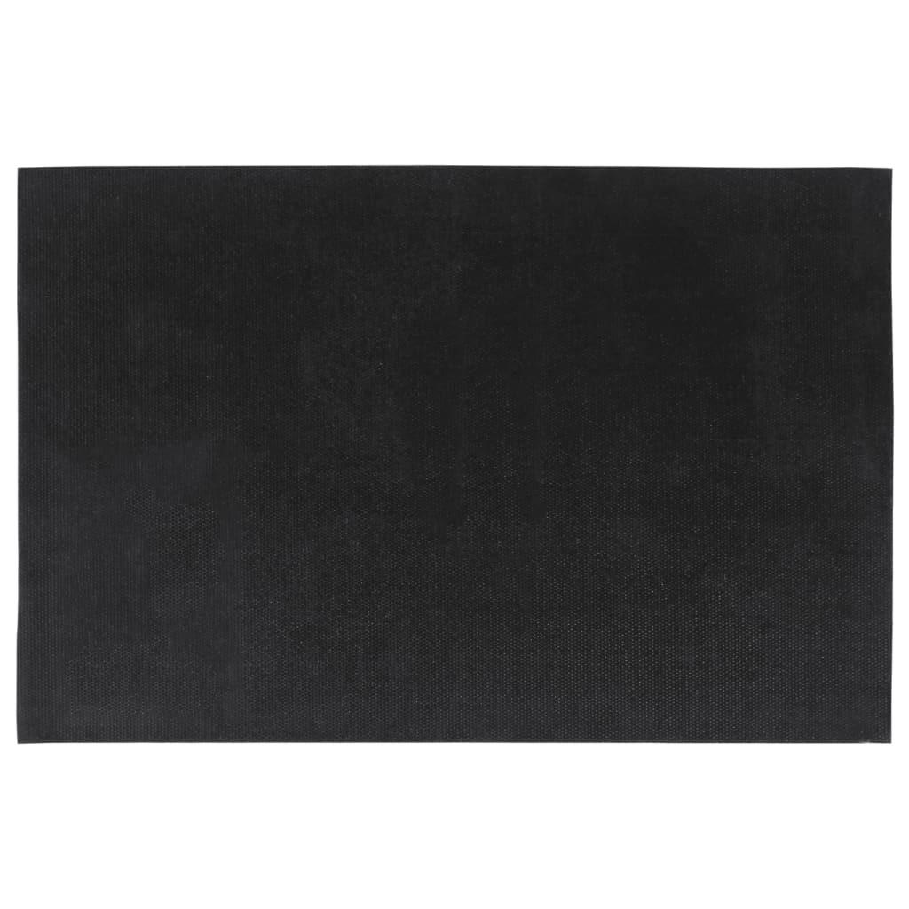 Vidaxx dørmåtte 40x60 cm tuftet kokosfiber mørkegrå