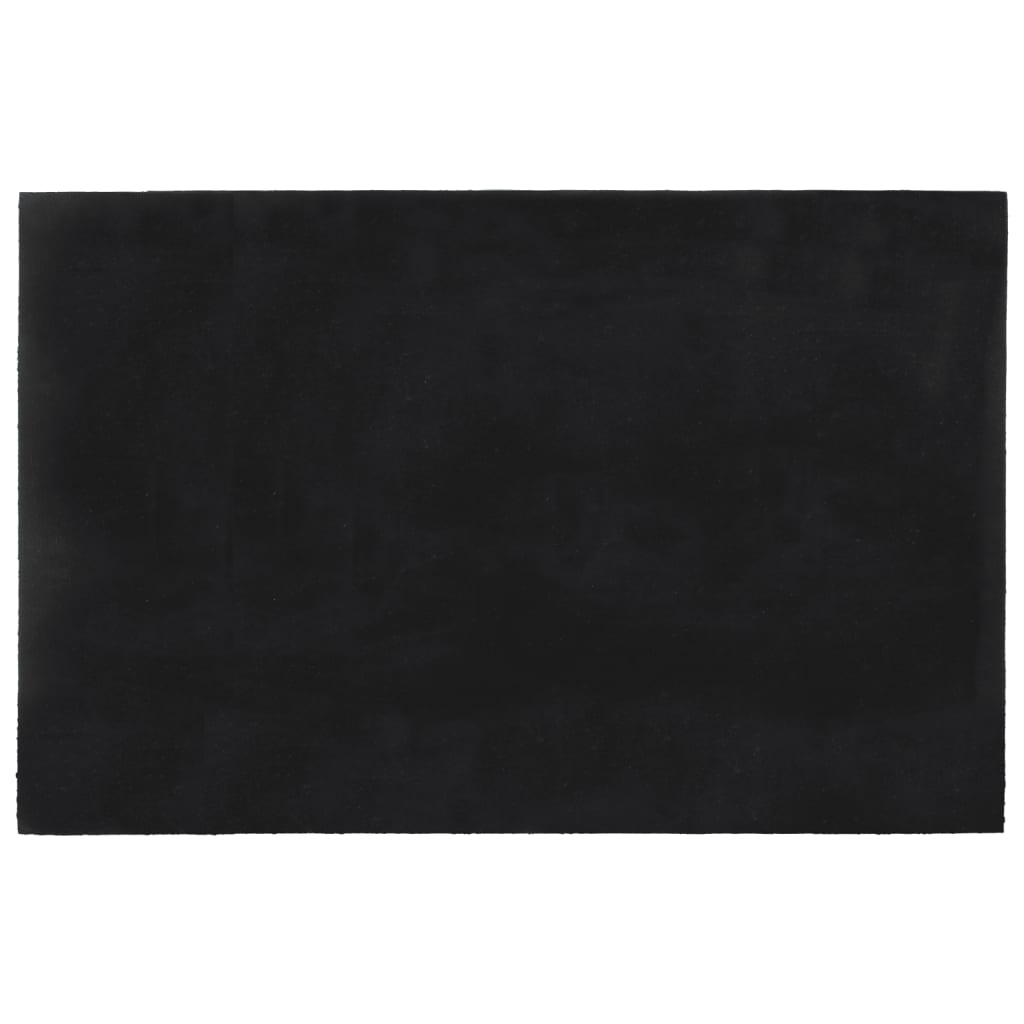 VidaXL Dørmåtte 65x100 cm tuftet kokosfiber mørkegrå
