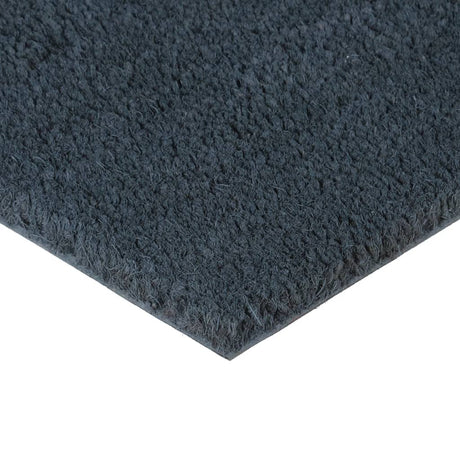 VidaXL Dørmåtte 80x100 cm tuftet kokosfiber mørkegrå