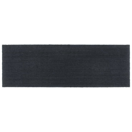 Vidaxx dørmåtte 100x300 cm tuftet kokosfiber mørkegrå
