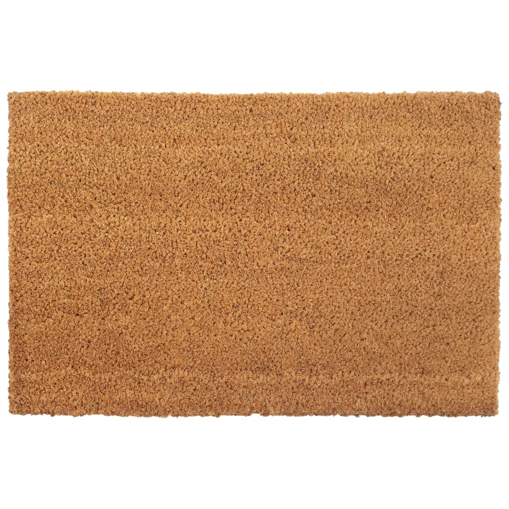 Vidaxx dørmåtte 50x80 cm tuftet kokosfiber natur