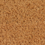 Vidaxx dørmåtte 50x80 cm tuftet kokosfiber natur