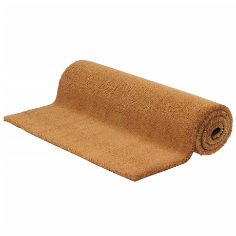 VidaXL Dørmåtte 80x100 cm tuftet kokosfiber natur