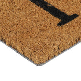 Vidaxx dørmåtte 40x60 cm tuftet kokosfiber natur