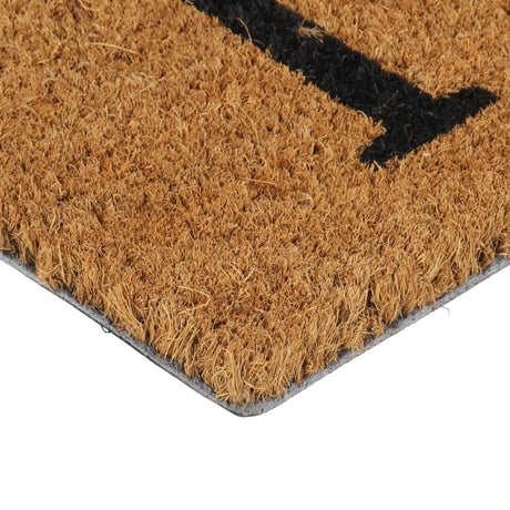 Vidaxx dørmåtte 45x75 cm tuftet kokosfiber natur