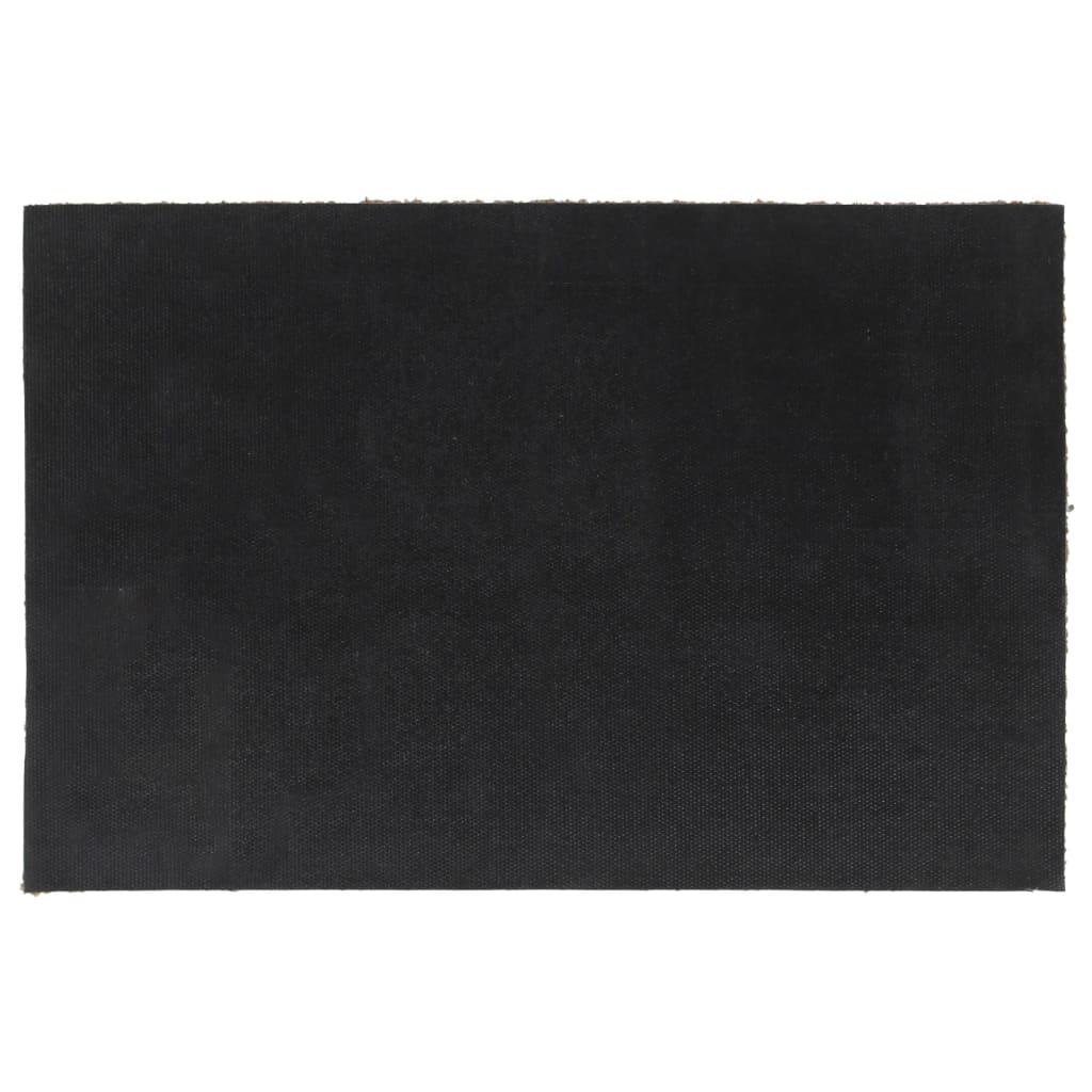 Vidaxx dørmåtte 40x60 cm tuftet kokosfiber natur