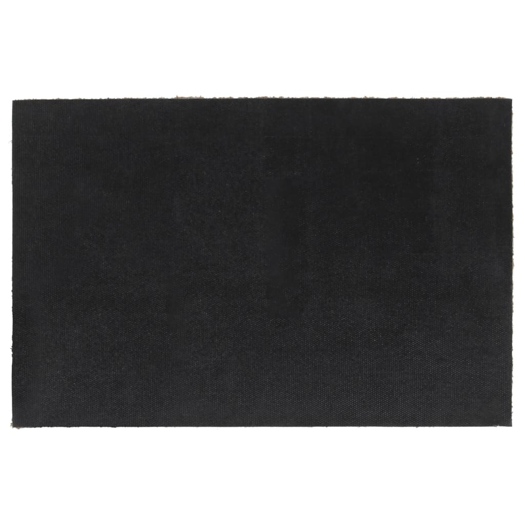 Vidaxx dørmåtte 40x60 cm tuftet kokosfiber natur