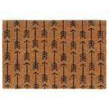 Vidaxx dørmåtte 40x60 cm tuftet kokosfiber natur