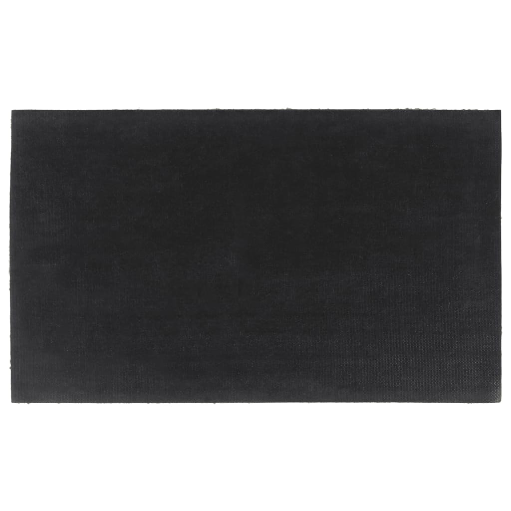 Vidaxx dørmåtte 45x75 cm tuftet kokosfiber natur