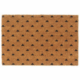 VidaXL Dørmåtte 40x60 cm tuftet kokosfiber natur