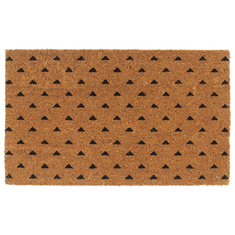 Vidaxx dørmåtte 45x75 cm tuftet kokosfiber natur