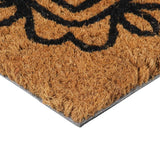 Vidaxx dørmåtte 40x60 cm tuftet kokosfiber natur