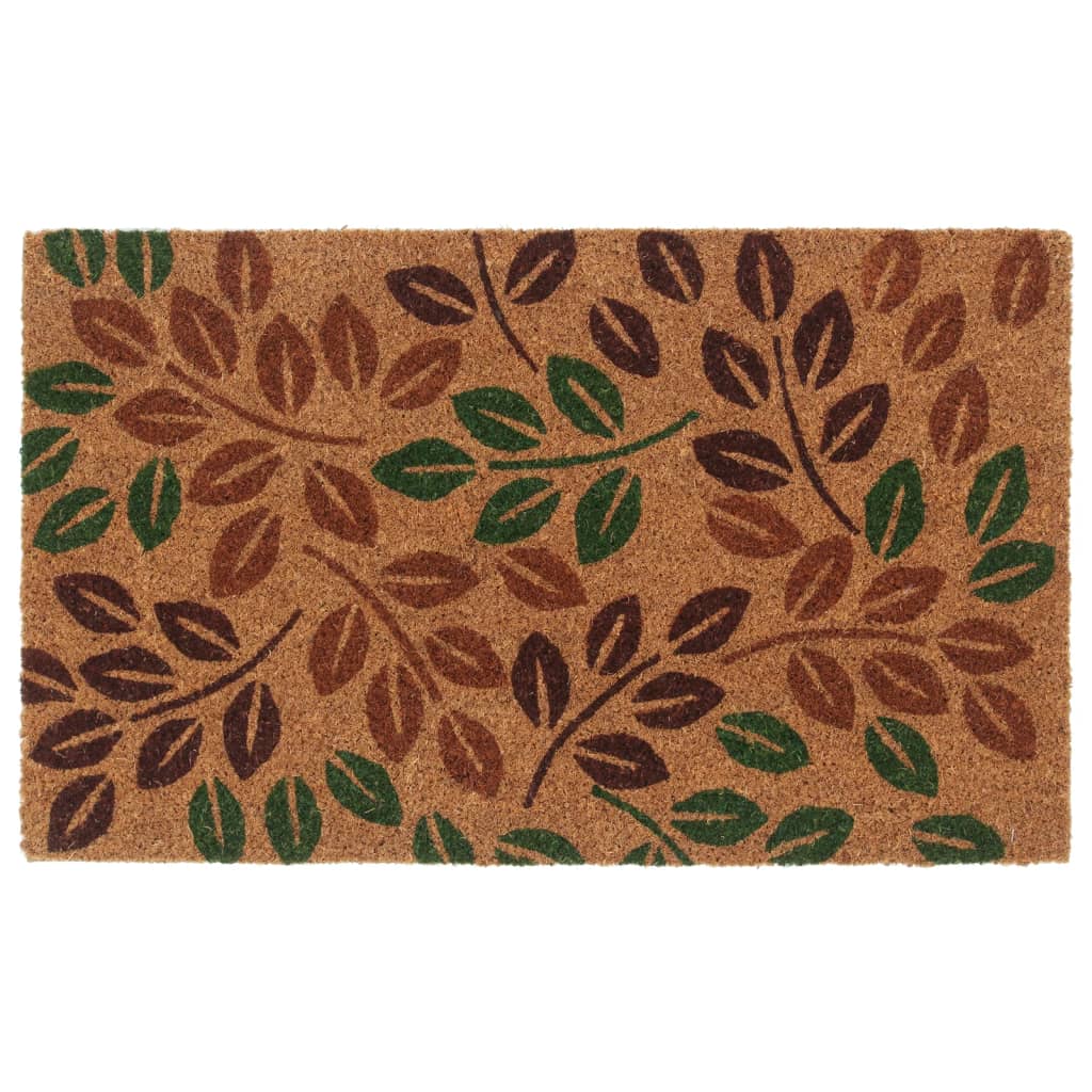 Vidaxx dørmåtte 45x75 cm tuftet kokosfiber natur