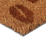 Vidaxx dørmåtte 45x75 cm tuftet kokosfiber natur