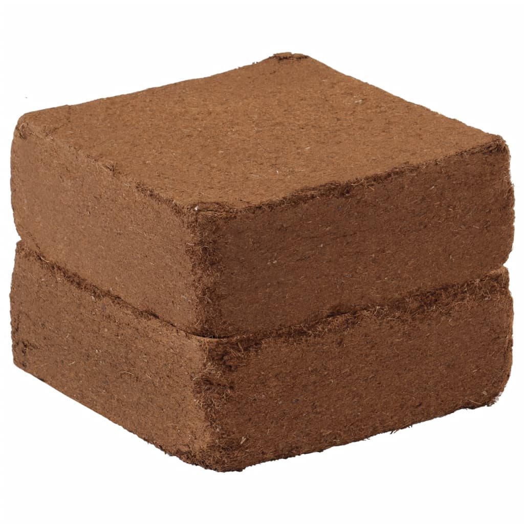 VidaXL kokosfiberblokke 5 stk 5 kg hver 25 kg i alt
