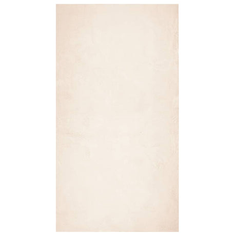 VidaXL tæppe huarte kort luv blødt vaskbart 60x110 cm beige