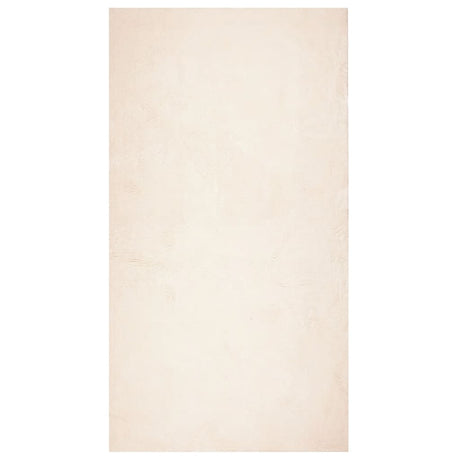 VidaXL tæppe huarte kort luv blødt vaskbart 80x150 cm beige