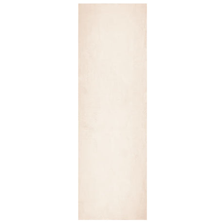 VidaXL tæppe huarte kort luv blødt vaskbart 80x250 cm beige