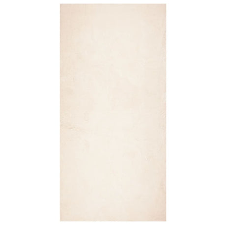 VidaXL tæppe huarte kort luv blødt vaskbart 100x200 cm beige