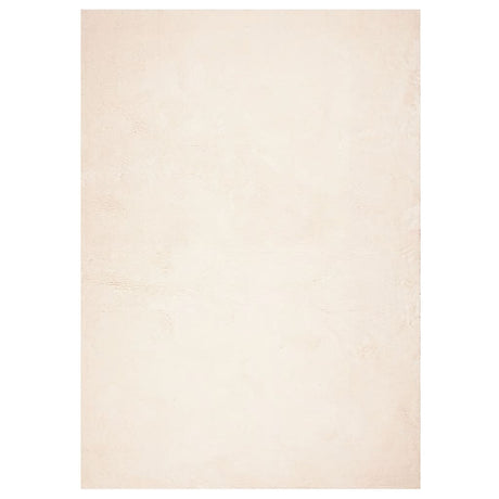 VidaXL tæppe huarte kort luv blødt vaskbart 140x200 cm beige
