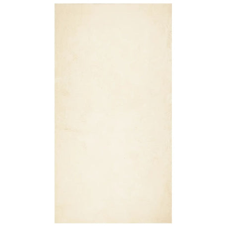 Vidaxx tæppe huarte kort luv blød vaskbar 60x110 cm creme