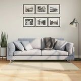 VidaXL tæppe huarte kort luv blød vaskbar 80x150 cm creme