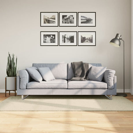 Vidaxx tæppe huarte kort luv blød vaskbar 100x200 cm creme