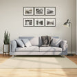 VidaXL tæppe huarte kort luv blødt vaskbart 160x160 cm creme