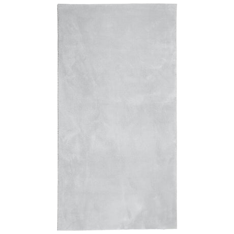 Vidaxx tæppe huarte kort luv blødt vaskbart 60x110 cm grå